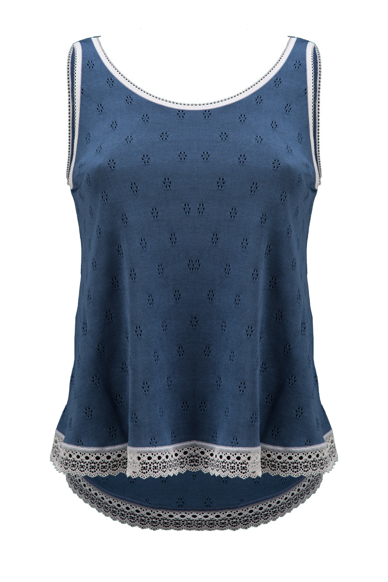 Vivi Sleeveless - 100% Filoscozia® Cotton WIldt