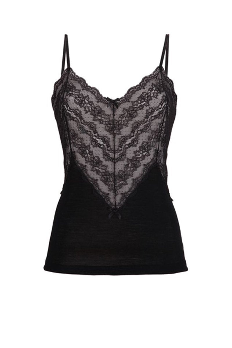 Arianna Camisole Top - Tubolar Wool Silk