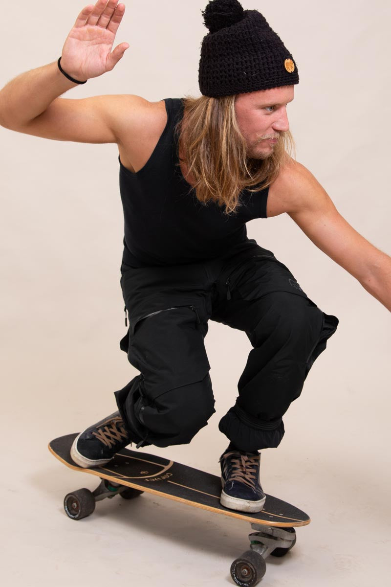 Canotta da uomo Cagliari in lana merino e seta - Irrestringibile, traspirante, isolante e caldissima