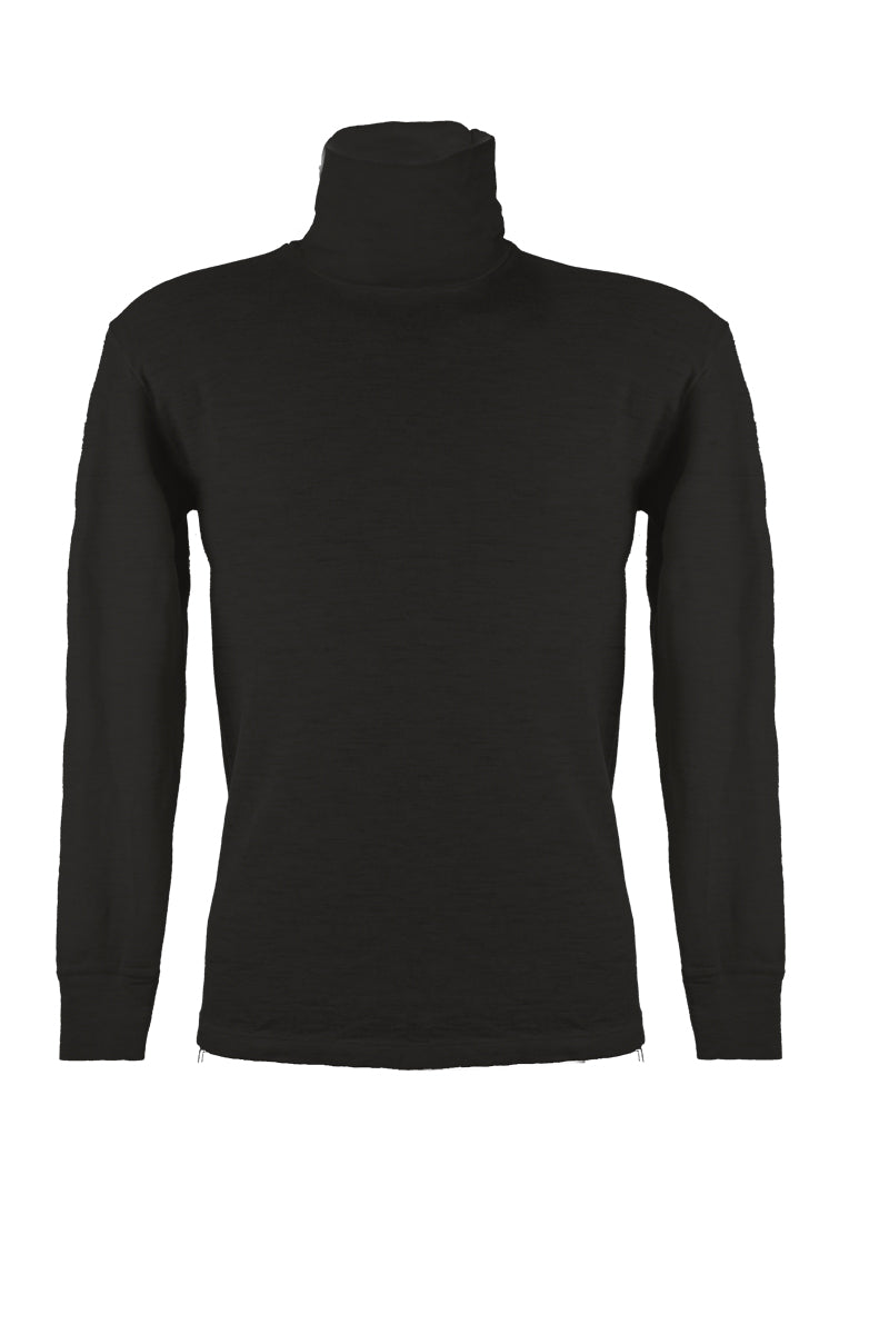 Cervino Long Sleeve Turtleneck Sportswear - Wool Silk