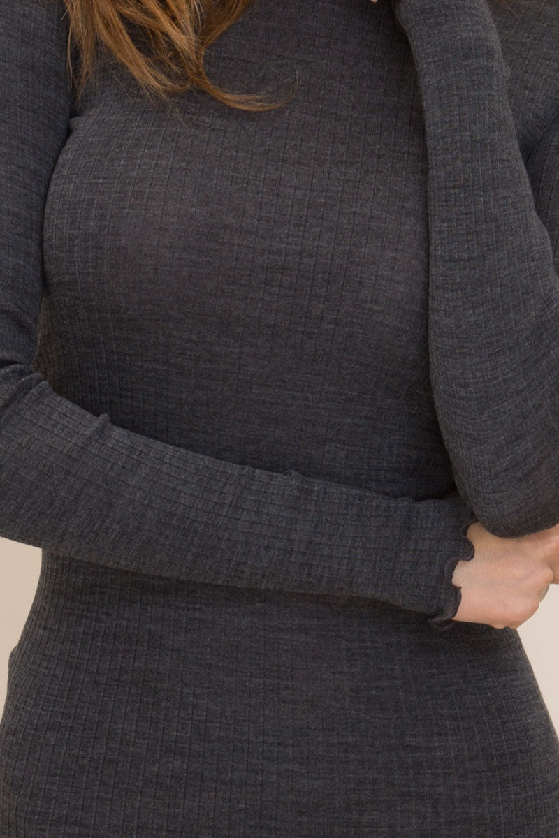 Maglia a manica lunga lupetto donna Ilary in lana seta - Morbidezza, calore e ottima vestibilità CLASSIC CLASSIC