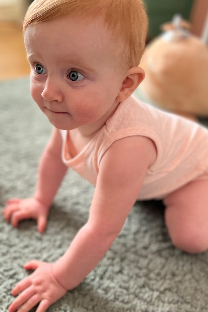 Body neonato Riccio in cotone - Spalla larga e garzato all'interno