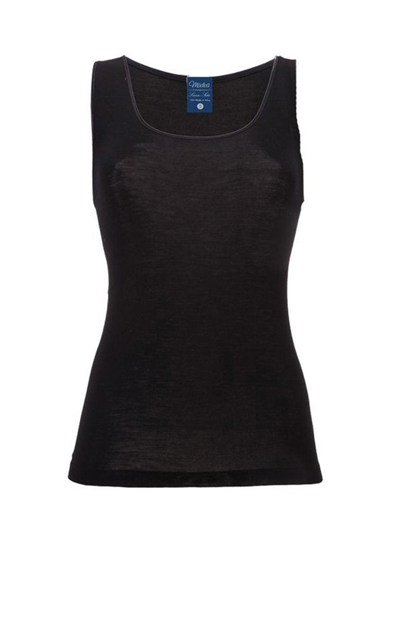 Sara Sleeveless - Tubolar Wool Silk