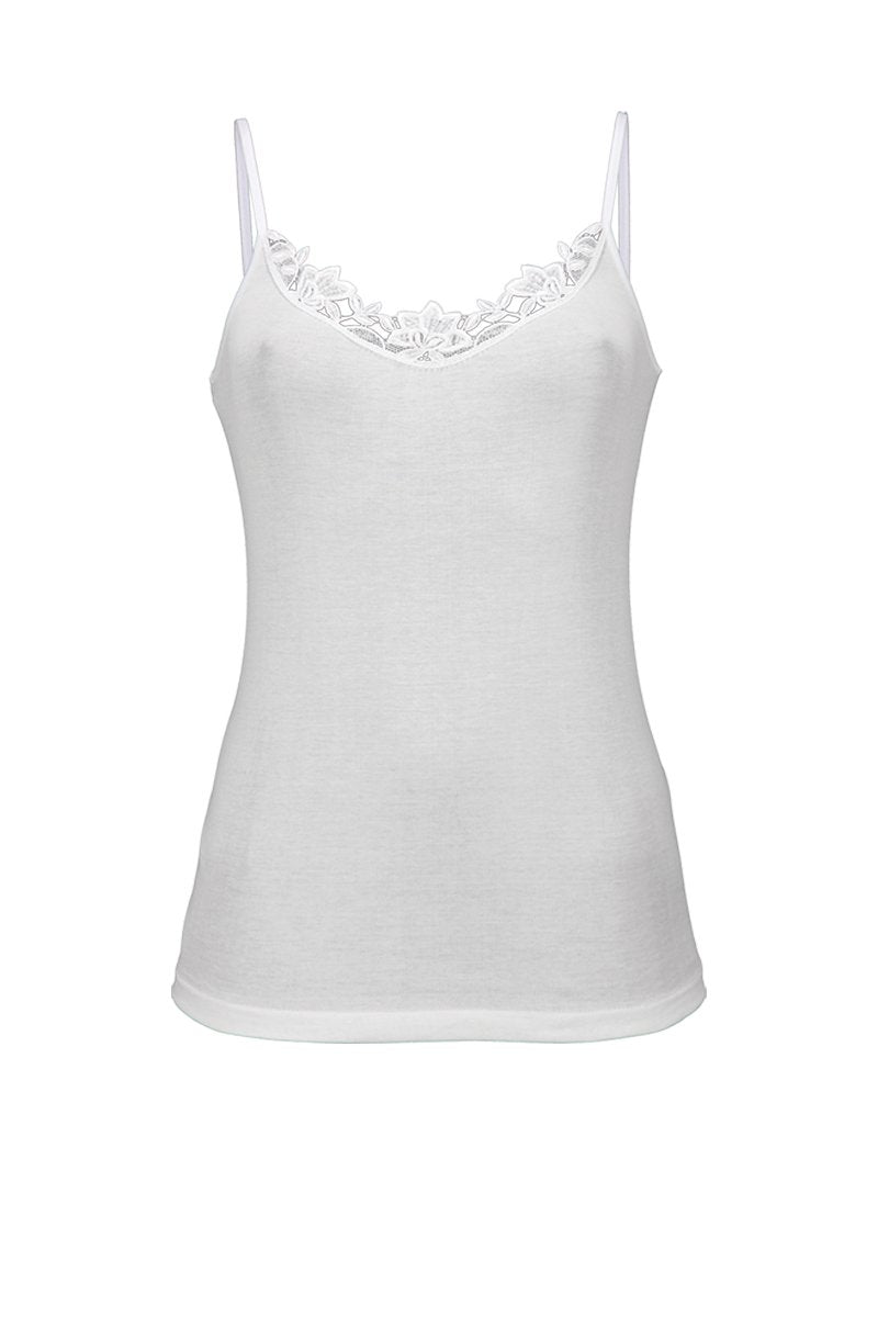 Tris 802 canotta in cotone filooscozia