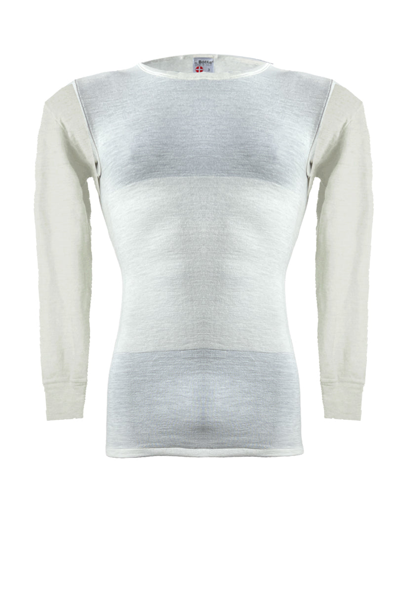 Maglia intima unisex U24 in cotone - Manica lunga e cintura incorporata