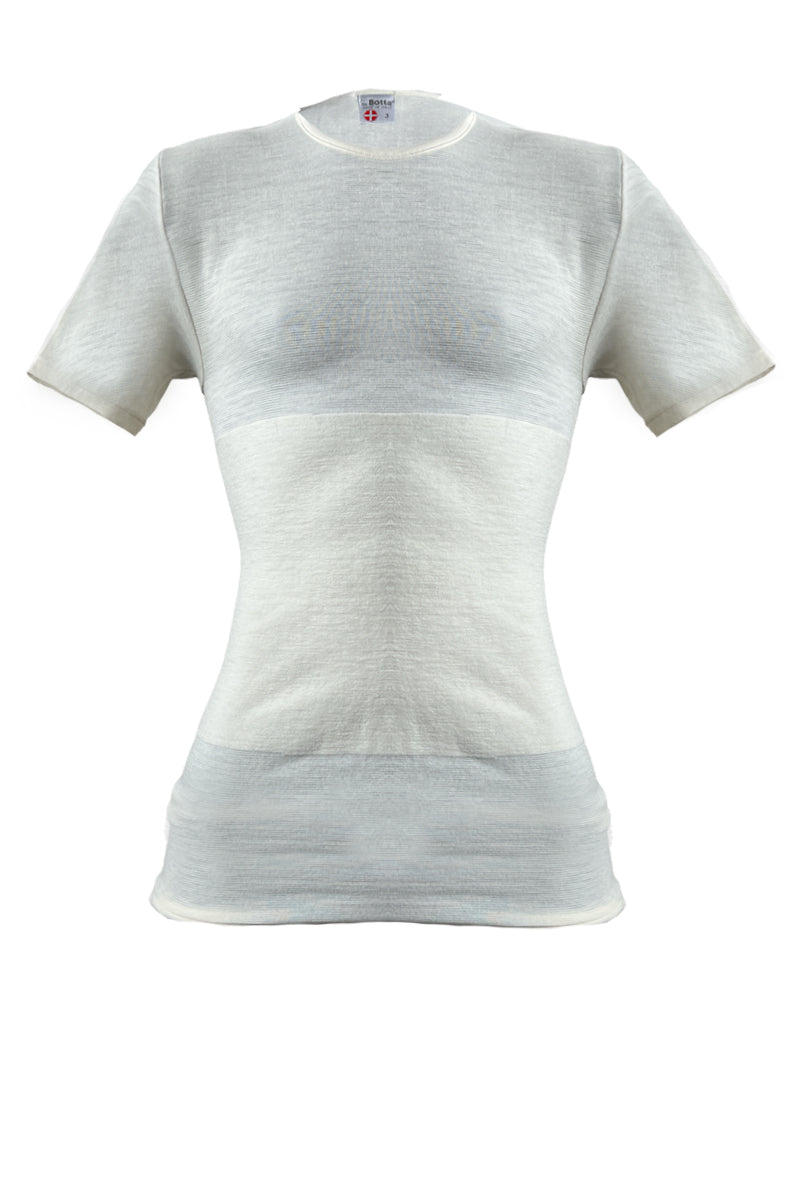 Maglietta mezza manica da uomo U33 in cotone - Schiena doppia rinforzata e cintura incorporata