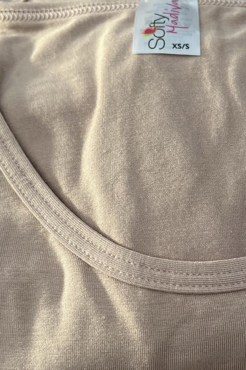 Venere Long Sleeve Roundneck - Bi-elastic micromodal