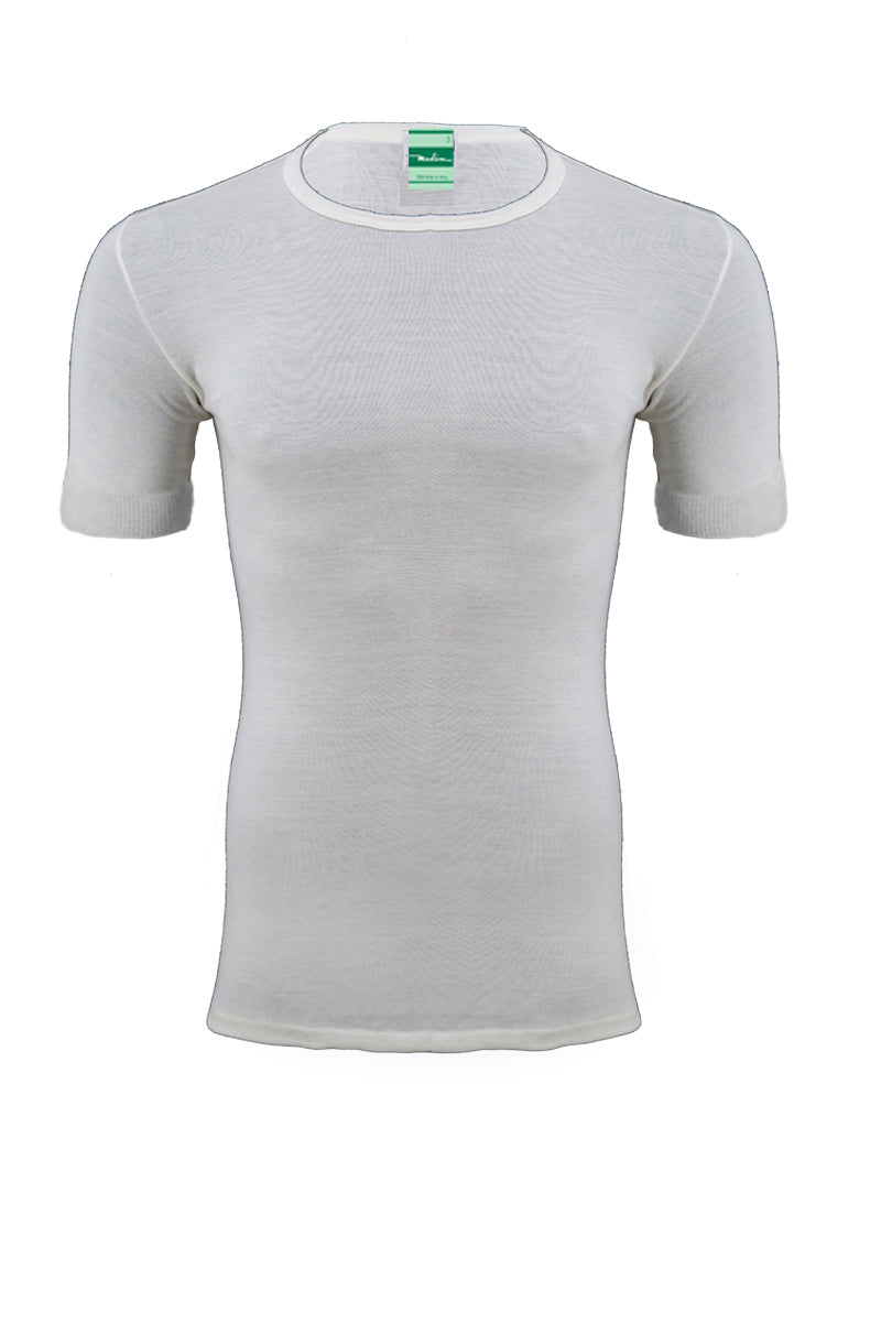 Maglietta da uomo Vesuvio in tubolare pesante - Manica corta e trattamento irrestringibile